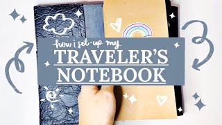 Traveler's Notebook Set Up