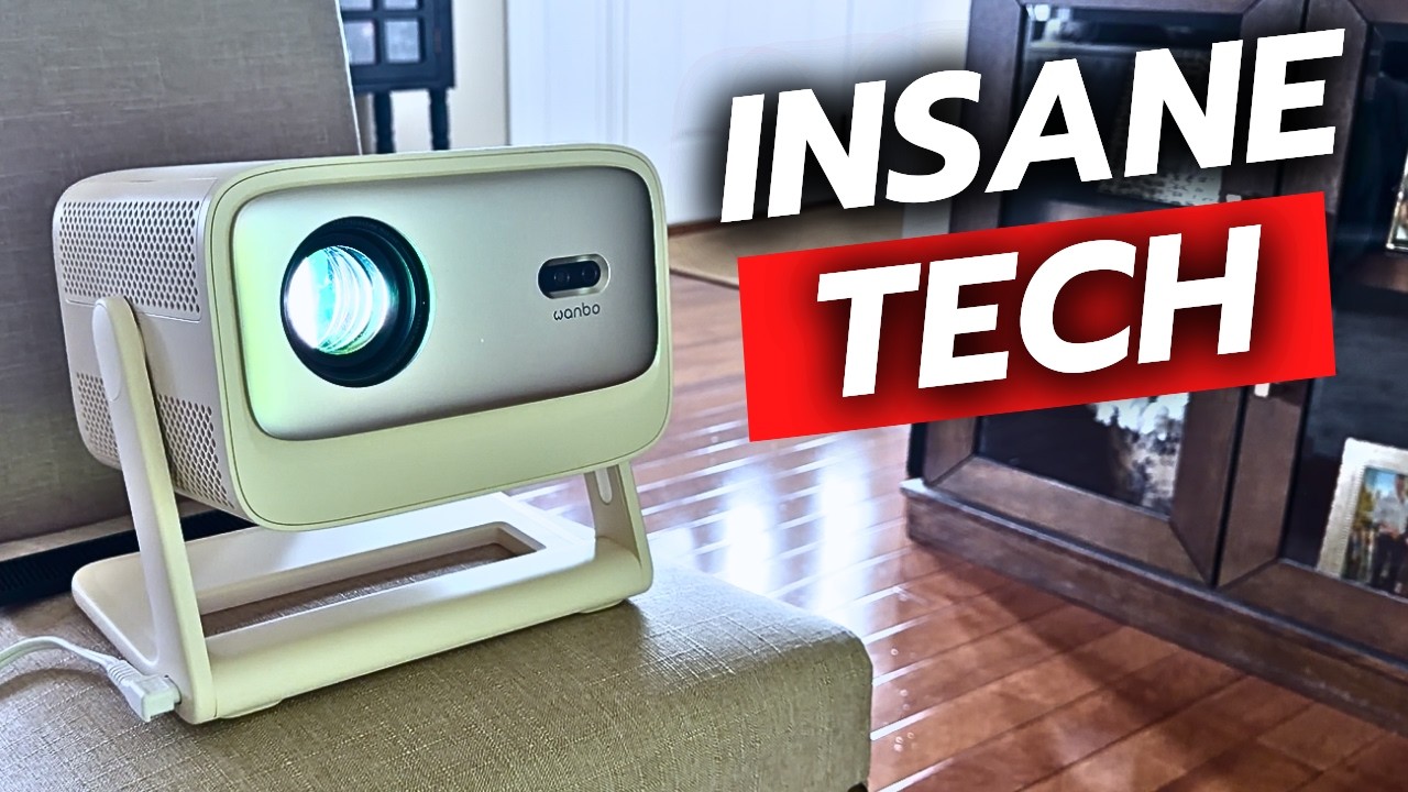 Best Google TV Projector 2026? WANBO Vali 1 Pro - YouTube