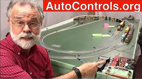 814-1/3: HO DCC Automatic Passing Siding Controls 3 Trains on 1 Track, NO Blocks, w/NCE Mini-Panel