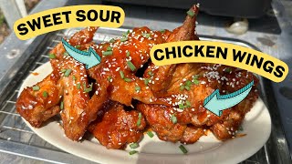 Sweet Sour Fried Chicken from My New Outdoor Kitchen | Wally Cooks Everything