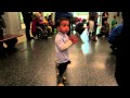 26 month old emperor kaioyus in dance class