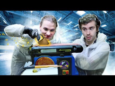CAN WE BREAK A LOCK WITH A SANDING MACHINE? || And Other Experiments