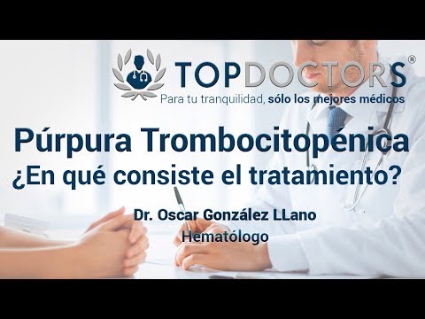 Púrpura trombocitopénica - ¿En qué consiste el tratamiento?
