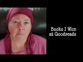 Books I Won At Goodreads