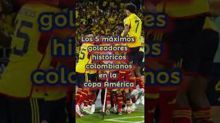 Los 5 goleadores históricos de Colombia en la copa América