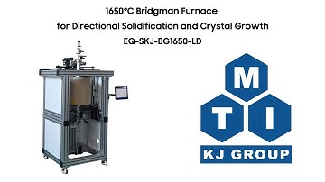 1650°C Bridgman Furnace for Directional Solidification and Crystal Growth - EQ-SKJ-BG1650-LD Demo