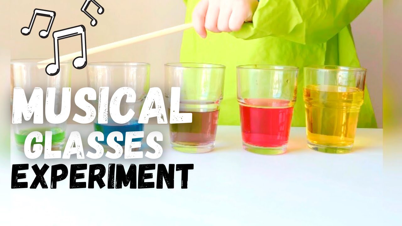How to make musical glasses experiment for kids\Xylophone using water