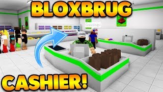 I WAS A CASHIER FOR A DAY! | Bloxburg ROBLOX