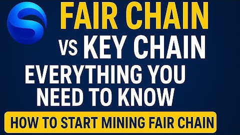 FAIR CHAIN: Beginner Guide to Mining on the New Blockchain