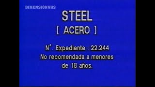 Steel (Acero) (1979) VHS - Película completa en español