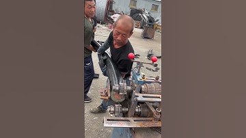 Wire stripping machine strips the outer sheath (insulation layer) of extra thick cables