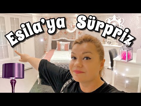 ESİLA'YA YENİ GENÇ ODASI TAKIMI ALIŞVERİŞİ | Mobilya Alışverişi VLOG