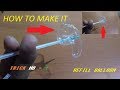 REFILL BALLOON,HOW TO USE BLANK PEN REFILL FOR BALLOON