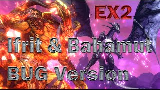 FF7EC- Ifrit & Bahamut ex2 - BUG version