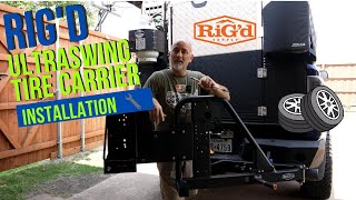 Rig'd UltraSwing Tire Hitch Mount install