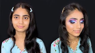 Cut-crease Makeup Look | Makeup Tutorial | Step-by-step Half Cut-crease Makeup tutorial