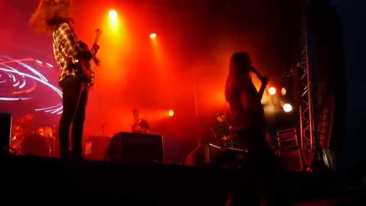 Marmozets "Born young & free" Live @ Garorock 2014 - France