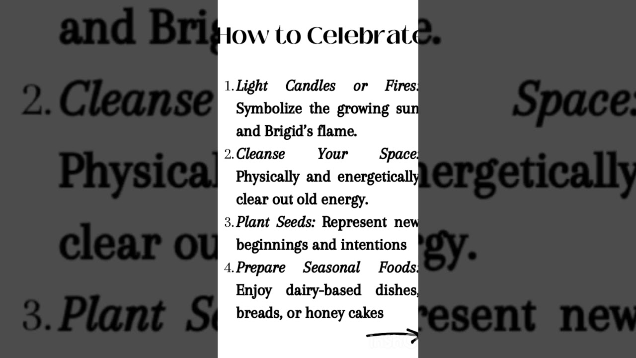 Imbolc is a Celtic fire festival honoring Brigid & marking renewal, light, & spring’s return. 🕯️✨