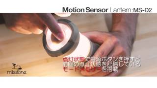 milestone MS-D2 "Motion Sensor Lantern"