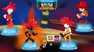 Stick GOKU SSJ GOD 🌟 MOD Stick Battle Fight,Stick Hero Fighter,Stick War Street Fight,Shadow Death 🌟 screenshot 4