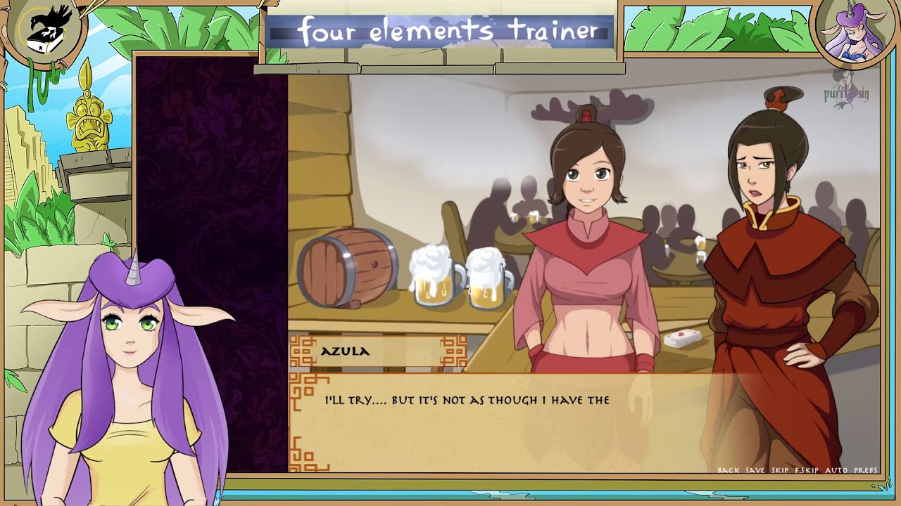 Avatar the last airbender four elements trainer