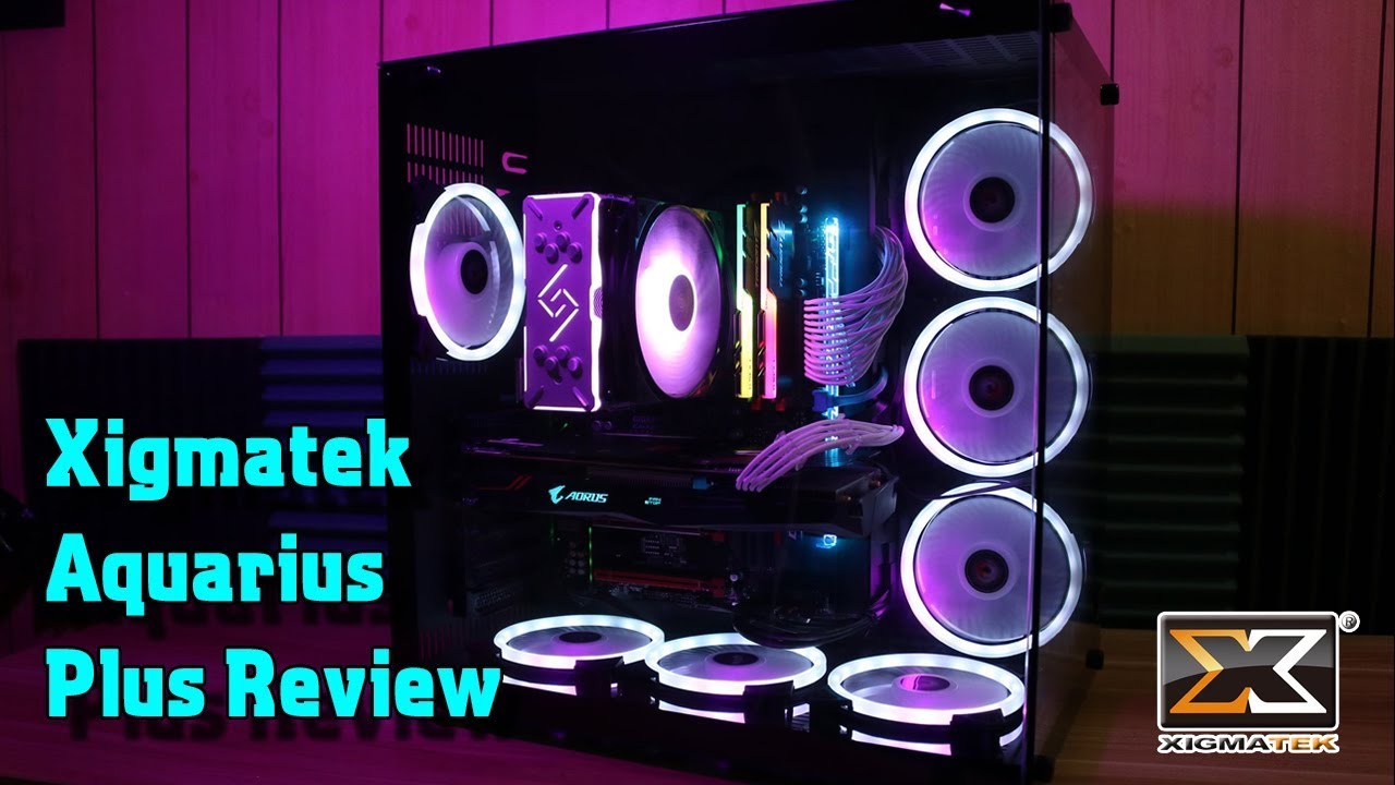 Xigmatek Aquarius Plus Review - Stunning Dual TG Case! 