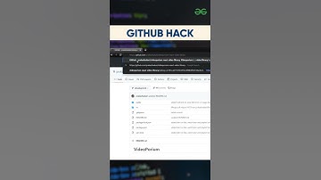 Amazing GitHub HACK! Ft. Prakash Sakari, Mentor-GeeksforGeeks