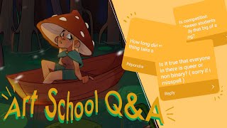 20 QUESTIONS about ART SCHOOL || Q&A with a SHERIDAN ANIMATION STUDENT (and portfolio advice)