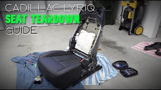 Cadillac LYRIQ Seat Teardown Massage Lumbar Repair Guide