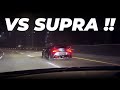 Night lebarun vs toyota supra pake mobil baru  speedlaneid