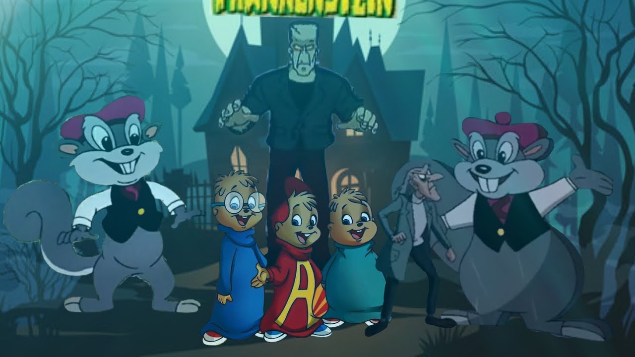 I made a new Alvin and the chipmunks meet Frankenstein poster (looks ...