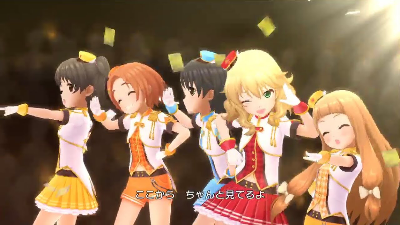 デレステmv Yes Party Time Game Ver マーチング メロディーズ ドレスショップ衣装 Youtube