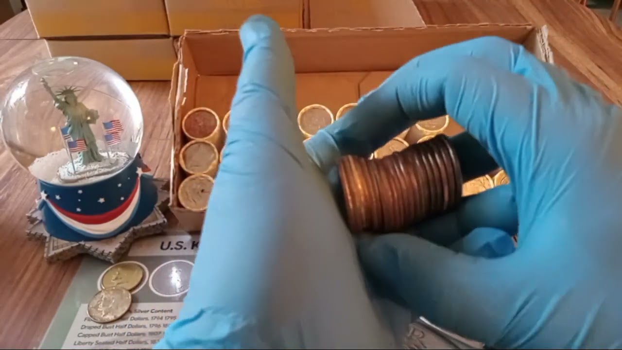 Silver Half Dollar Box Hunt 81822 📦💰🗽🇺🇲 YouTube