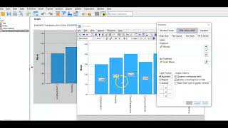 SPSS value labels on the graph