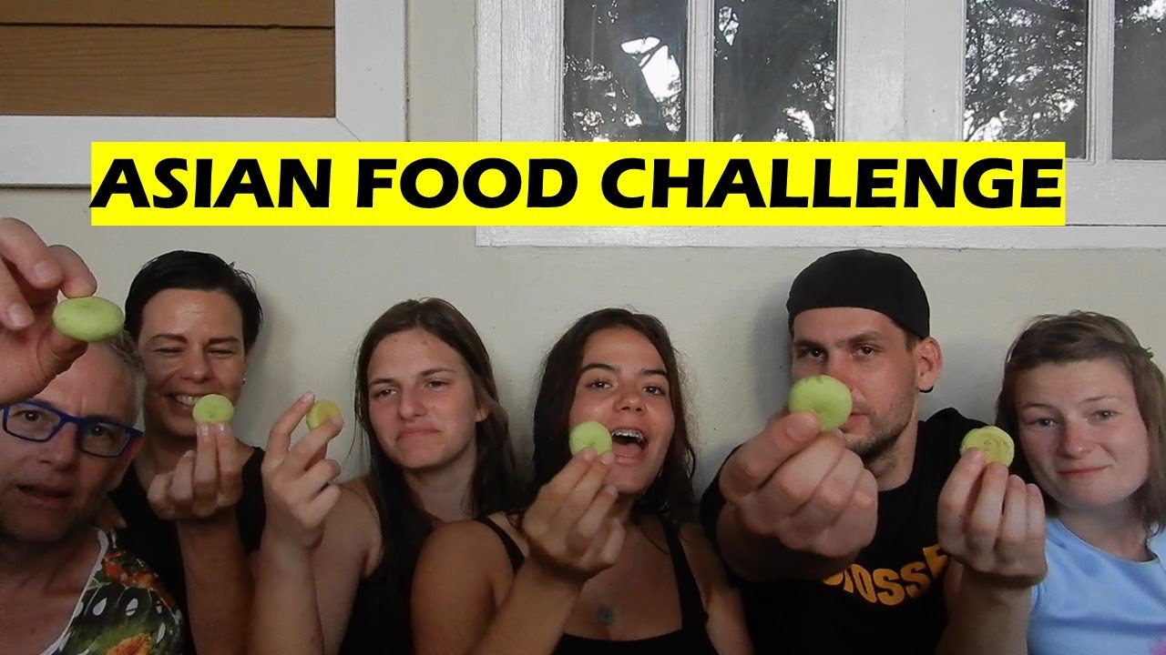 ASIAN FOOD CHALLENGE in Thailand (NL) Elin YouTube