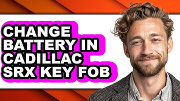 How To Change Battery In Cadillac SRX Key Fob (UPDATED)