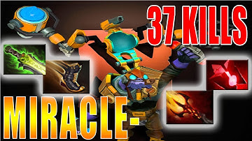 Miracle- Dota 2 [Tinker] - GEGE 37 KiLLs, Dominating ALL GAME
