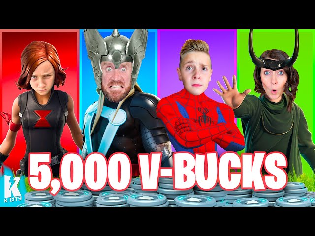 Hide and Seek for 5,000 V-BUCKS (Family Fortnite Battle) class=