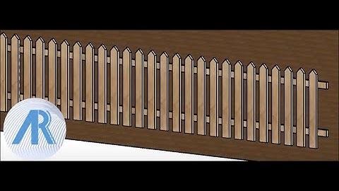 Timber Fence New Family Revit Tutorial