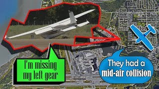 [REAL ATC] Two Cessnas COLLIDED MIDAIR north of Anchorage!