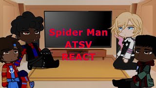 Spider Man Across The Spider Verse React |