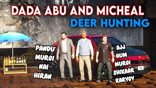 GTA 5 Pakistan | DADA ABU AND MICHEAL | Going on Shikaar | Urdu