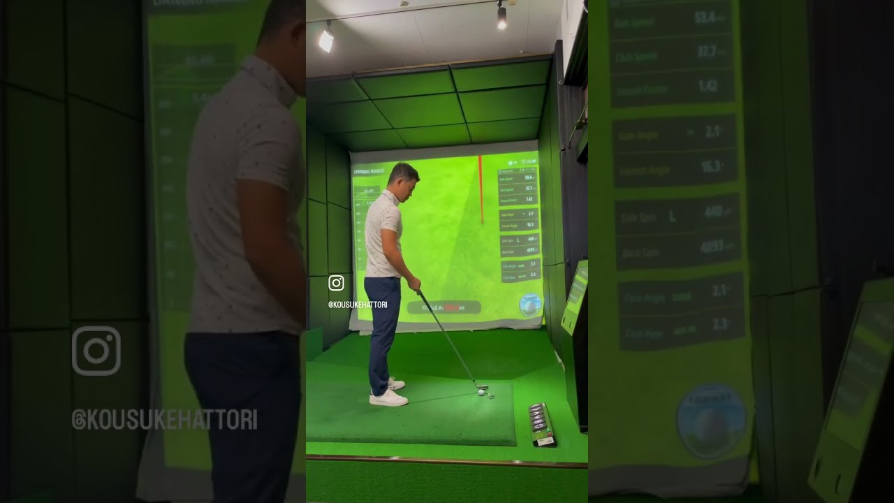 バックスイング　右脇開ける？