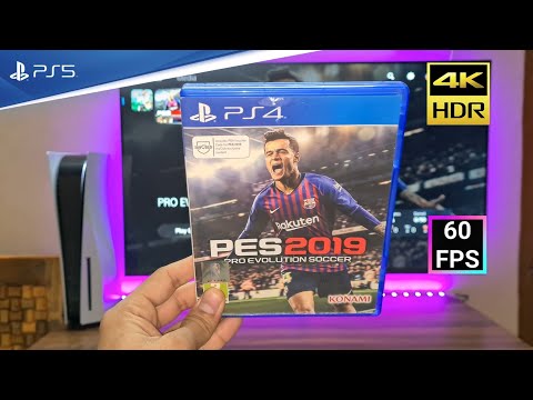 PES 19 In 2022 PS5 Gameplay (4K HDR 60FPS)