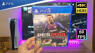 PES 19 in 2022 PS5 Gameplay (4K HDR 60FPS)