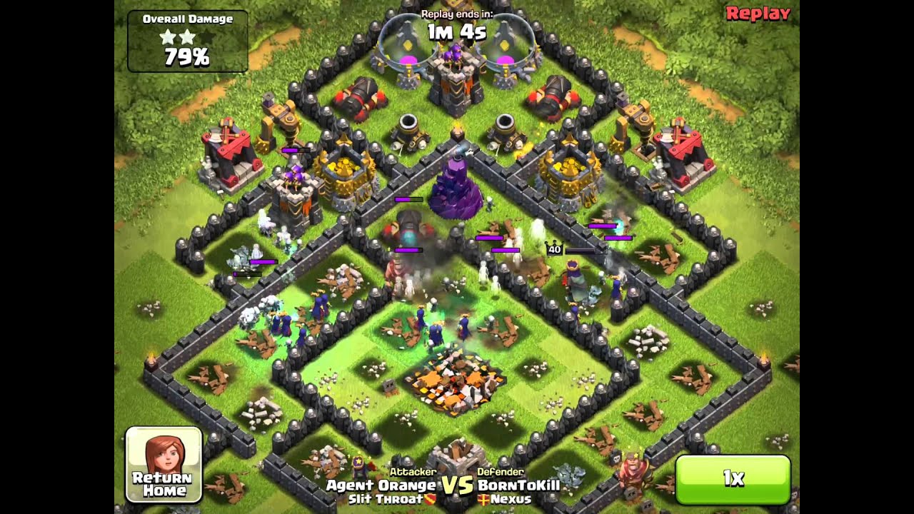 COC Witch Attack - YouTube