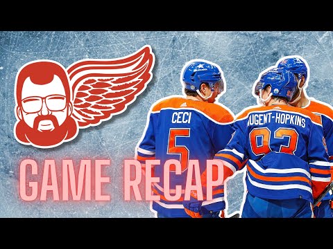 Mulleting over Hockeytown: The Red Wings lose to the  Oilers after a disastrous third period