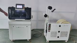 Automatic Wire Stripping Machine with Active Pay‑off Stand | High‑Speed Cable Processing