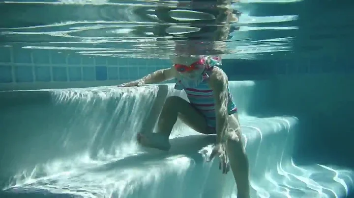 DIY Teach Your Child How to Swim Skill #9B: Retrieve an Object: Swimmer gets toy