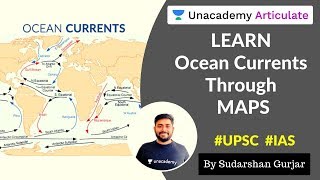 Learn Ocean currents through Maps | By Sudarshan Gurjar | UPSC CSE 2020